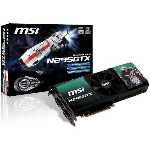 MSI N295GTX-2D1792-OC GeForce GTX 295 – image 1