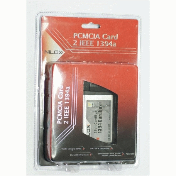 Nilox SCHEDA PCMCIA 2 PORTE FIREWIRE – image 2