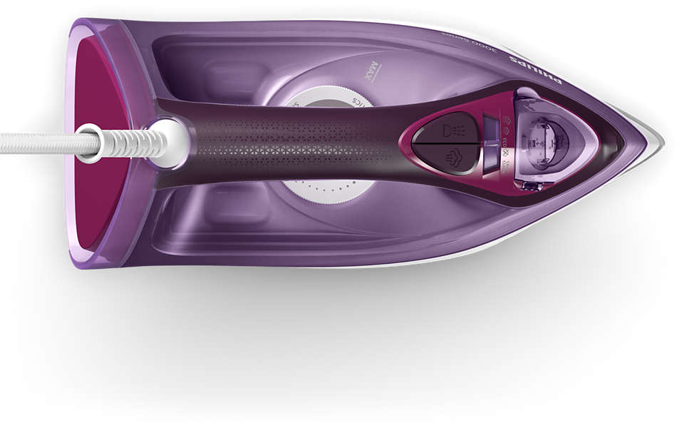 Philips 3000 series DST3041/36 iron Steam iron Ceramic soleplate – image 3