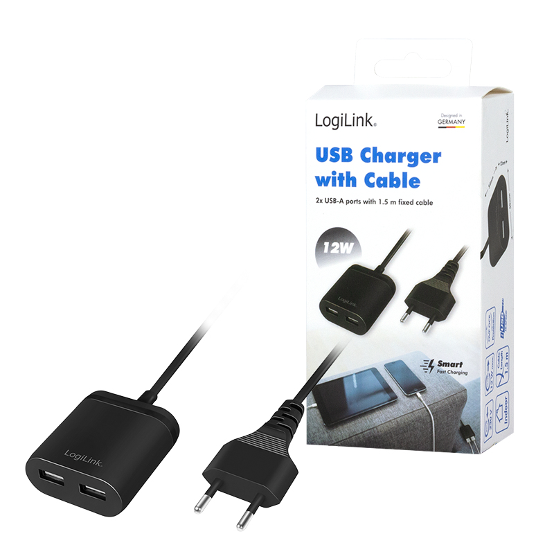 LogiLink PA0255 mobile device charger Universal Black AC Indoor – image 9