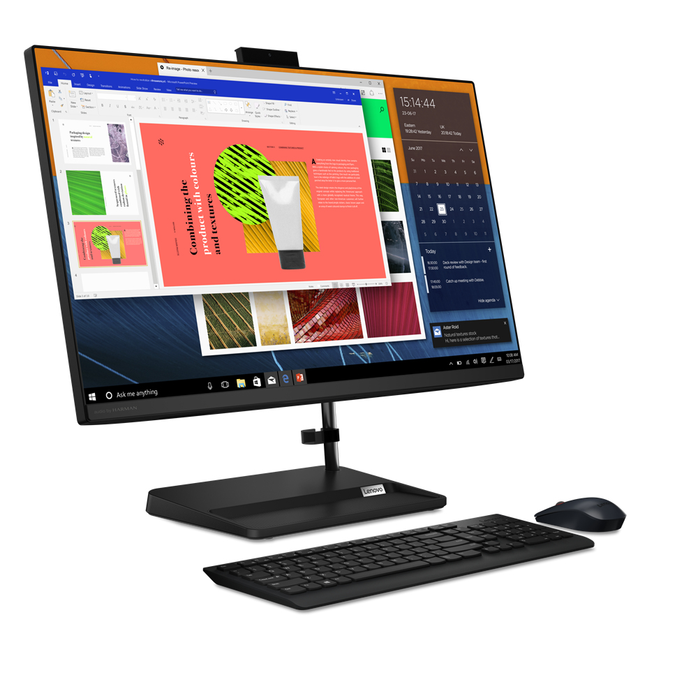 Lenovo IdeaCentre 3 AMD Ryzen™ 5 5500U 68.6 cm (27″) 1920 x 1080 pixels All-in-One PC 16 GB DDR4-SDRAM 512 GB SSD Windows 11 Home Wi-Fi 5 (802.11ac) Black image 7