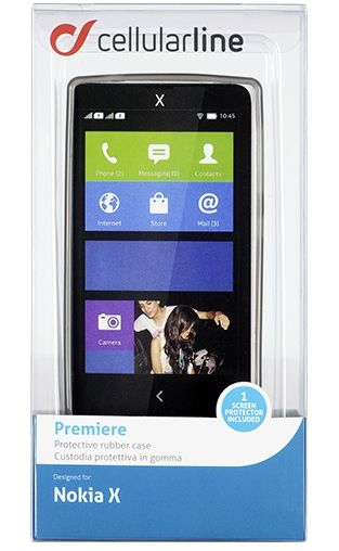 Cellularline PREMIERESPX mobile phone case Cover Transparent – image 2