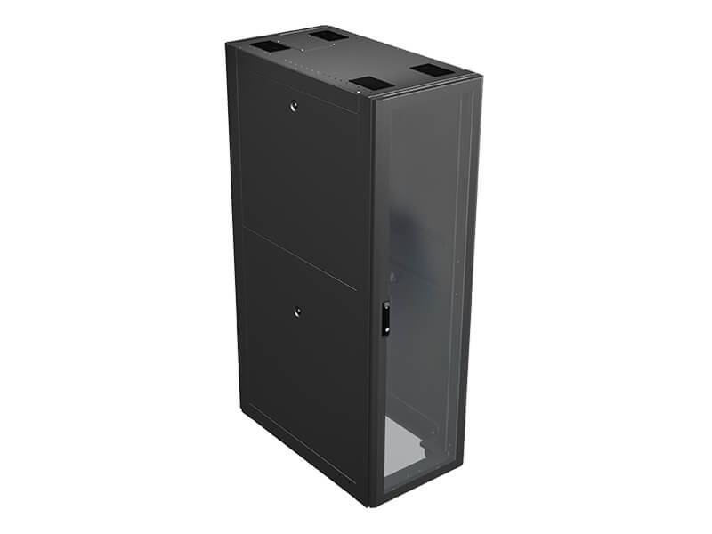 Vertiv E48812 rack cabinet 48U Freestanding rack Black – image 1