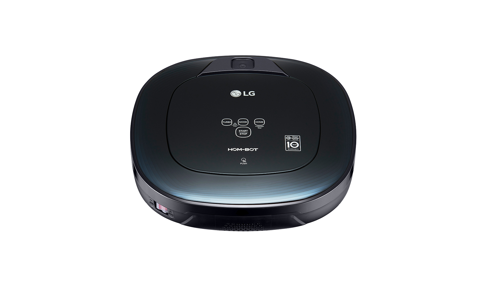 LG VR65710LVMP robot vacuum Black