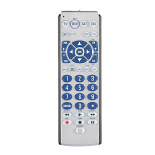 Zenith ZB410 remote control IR Wireless DVD/Blu-ray, SAT, TV Press buttons