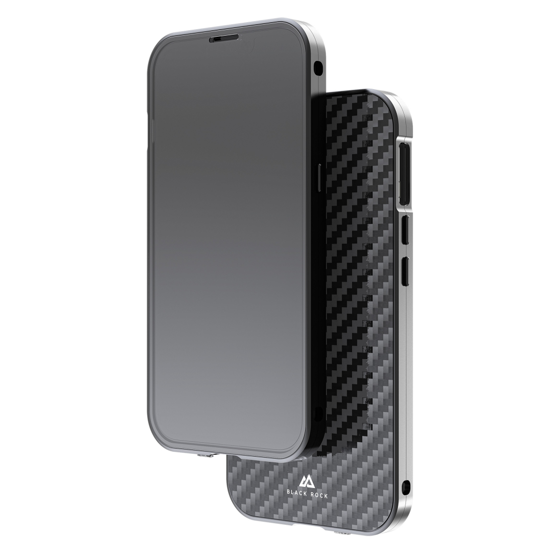 Hama 360 Glass custodia per cellulare 155 cm (6.1") Cover Nero Trasparente