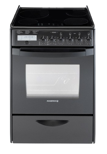Rosieres RCV6498PN/1 cooker Freestanding cooker Electric Black