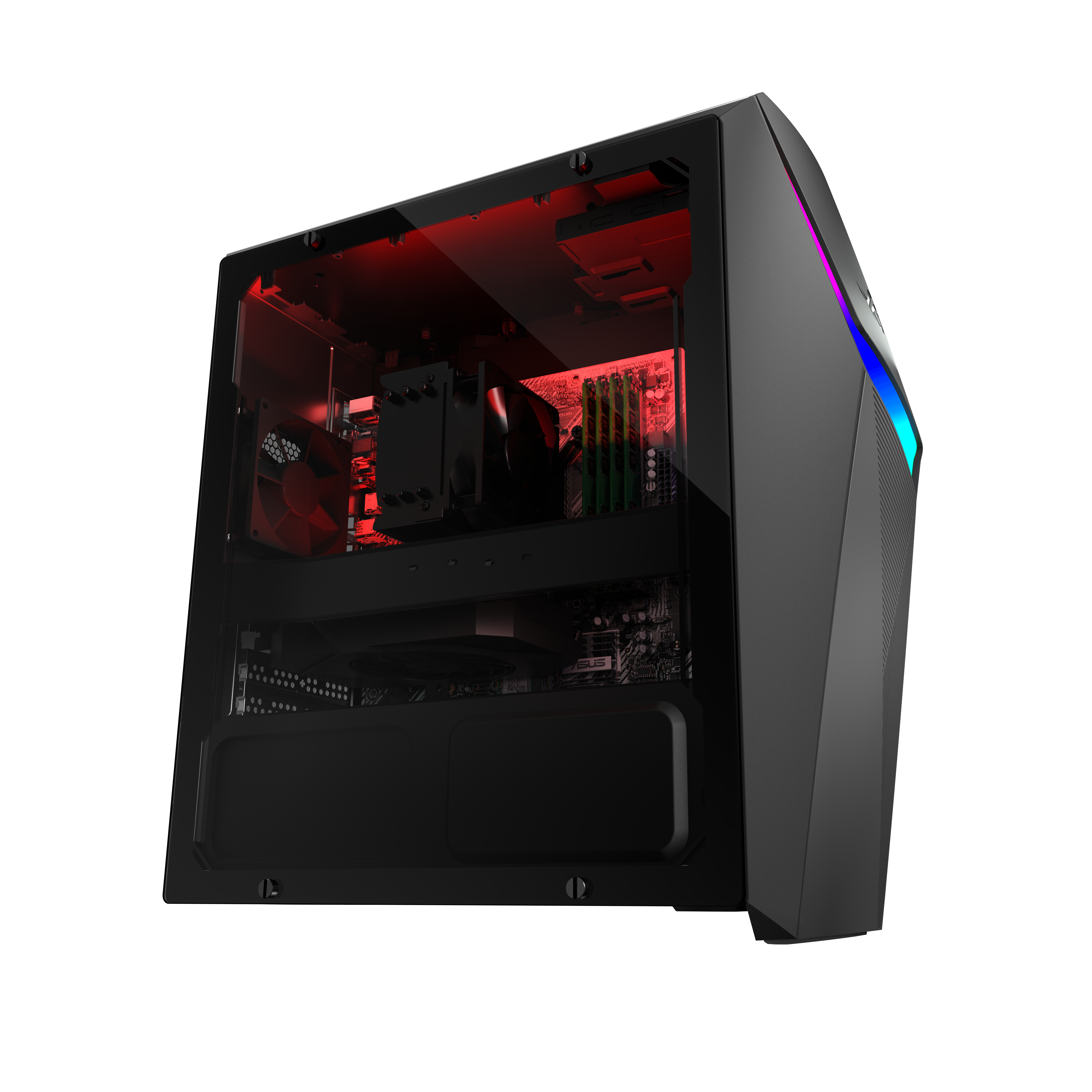 ASUS ROG Strix G10DK-R5600X0690 PC AMD Ryzen™ 5 5600X 16 GB DDR4-SDRAM 1 TB SSD NVIDIA GeForce RTX 3060 FreeDOS Midi Tower Black, Grey image 12