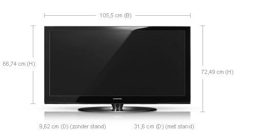 Samsung PS42A451P1XXC TV – image 3