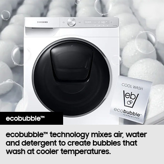 Samsung WD80TA046BE 8kg/5kg Ecobubble Washer Dryer - White - image 4