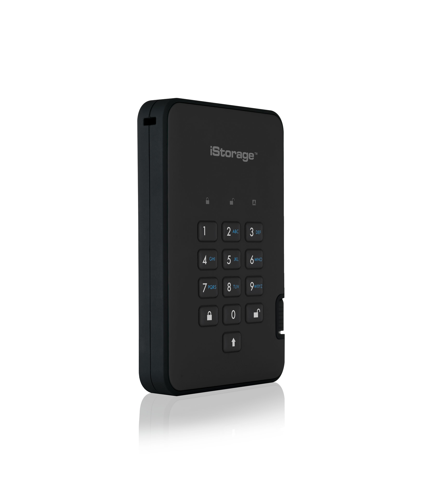 iStorage diskAshur² SSD 16TB Black | Secure Portable Solid State Drive |AES-XTS 256-bit Hardware Encryption | PIN protected | OS & Platform Independent | TAA Compliant |Brute force hack defence | Dust/Water Resistant image 2