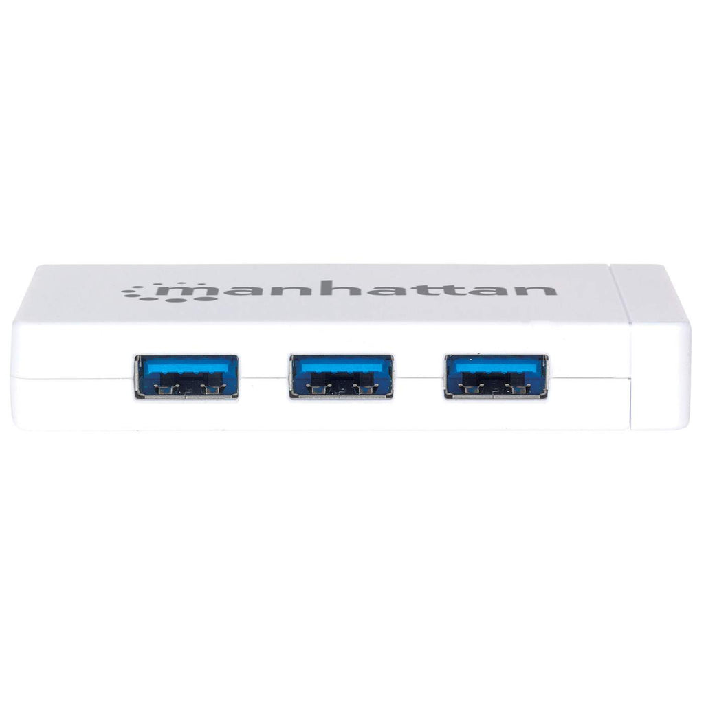 Manhattan USB-A 3-Port Hub with Gigabit Ethernet Adapter, 3x USB-A Ports, 5 Gbps (USB 3.2 Gen1 aka USB 3.0), 1x Ethernet 10/100/1000Mbps network, Equivalent to – image 6