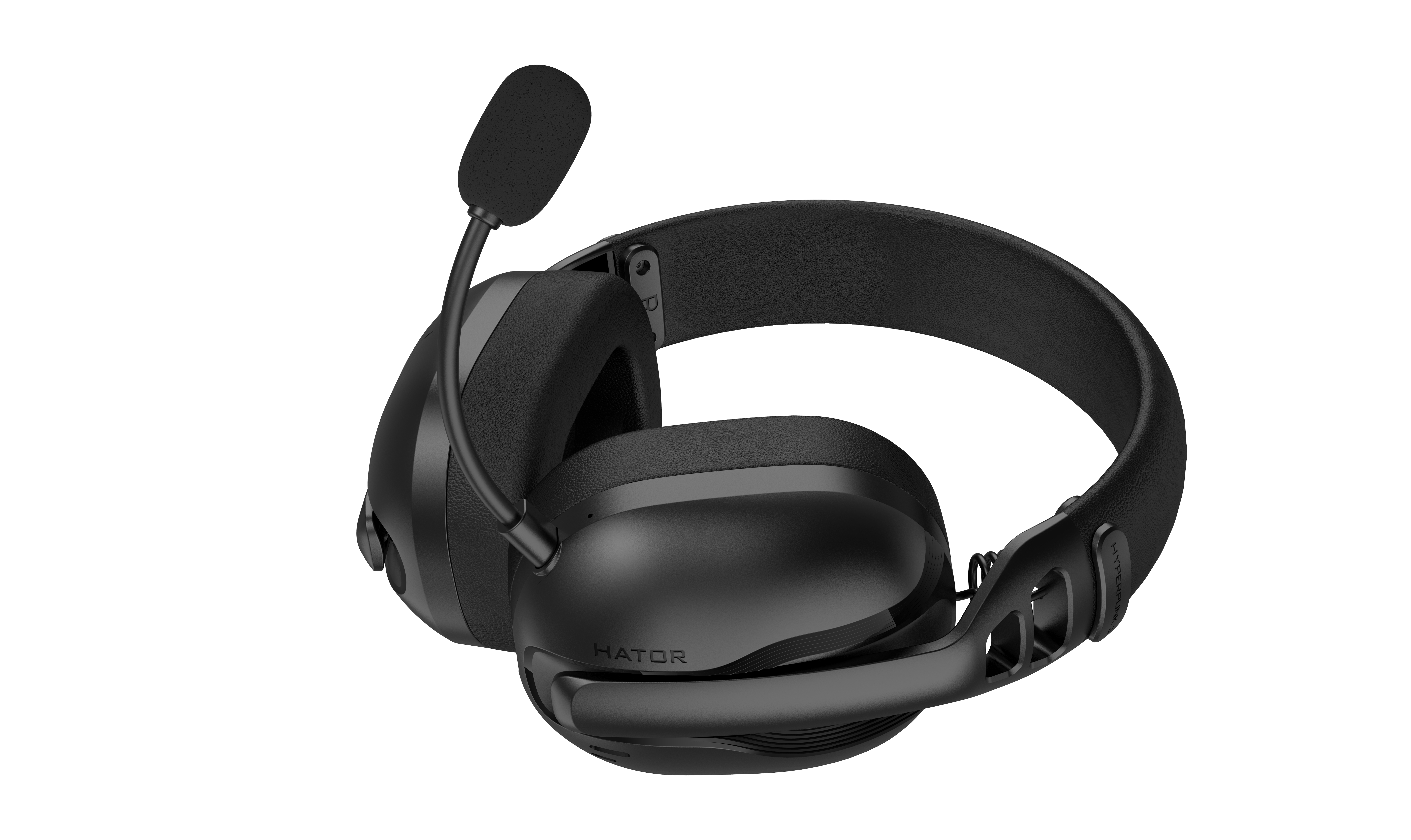 HATOR Hyperpunk 3 Wireless Auricolare Con cavo e senza cavo A Padiglione Gaming USB Type-C / USB Type-A Bluetooth Nero