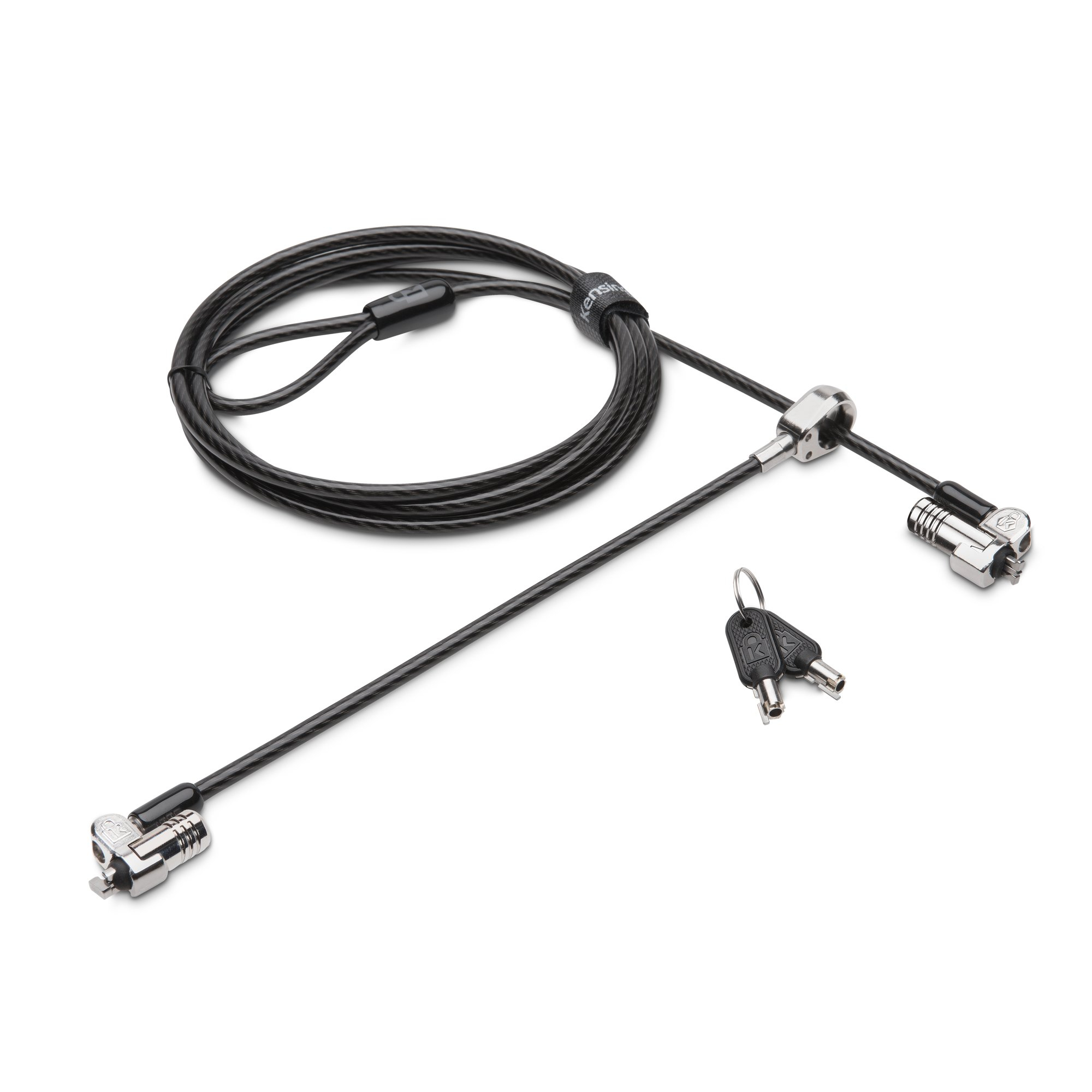 Kensington NanoSaver Keyed Twin - Security cable