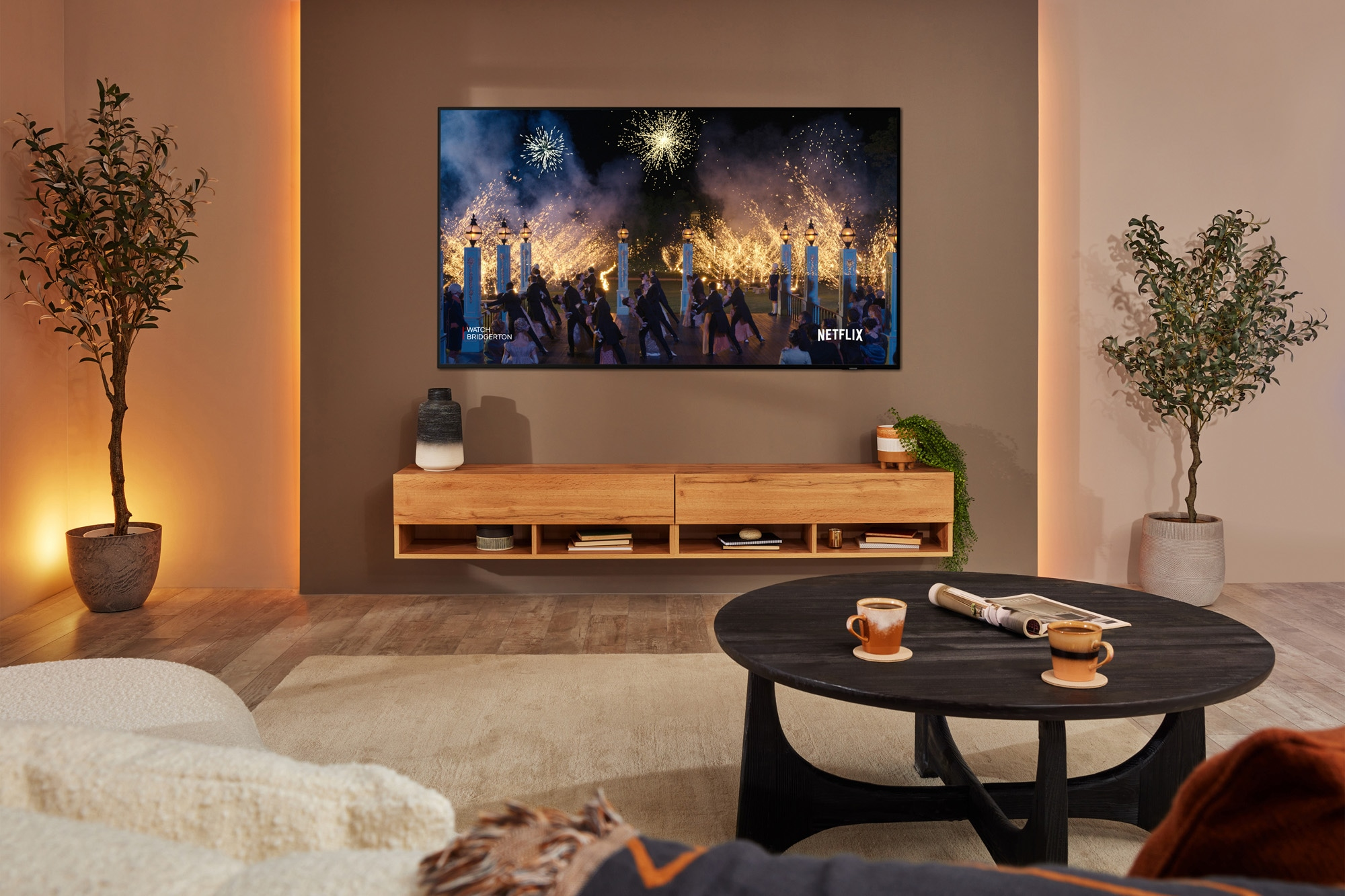 SAMSUNG Téléviseur Neo QLED QE50QN90BATXZT Smart TV 50 série QN90B Neo QLED 4K UHD Alexa et Google Assistant intégrés Titan — photo 4