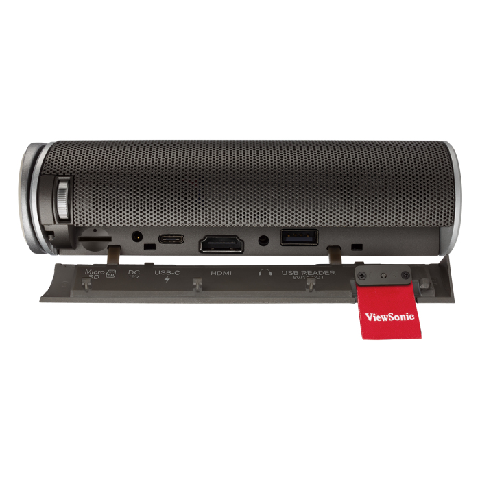 Viewsonic M1+-2 data projector Standard throw projector 125 ANSI lumens DLP WVGA (854x480) Silver – image 7