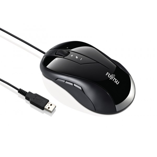 Fujitsu GL9000 mouse Right-hand USB Type-A Laser 1600 DPI – image 1