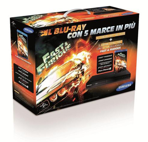 Samsung BD-E5300 + Fast & Furious: The Complete Collection, Blu-ray