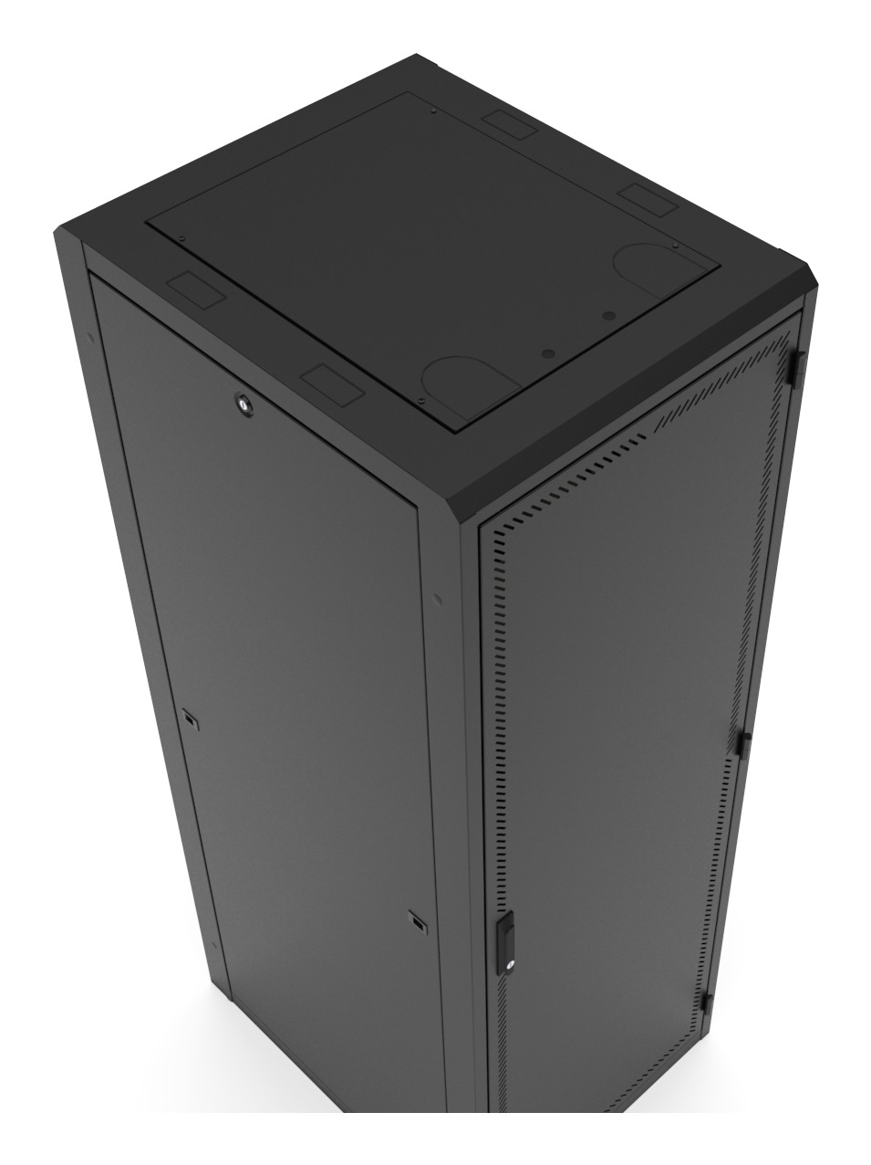 Vertiv GL840E-2932-B-1032P rack cabinet 44U Freestanding rack Black – image 3