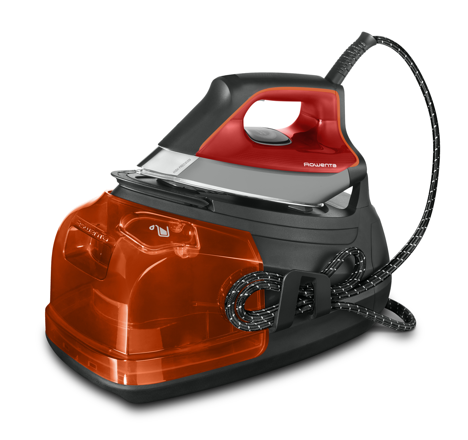 Rowenta DG864 2400 W 1.1 L Microsteam 400 HD Laser soleplate Black, Grey, Red