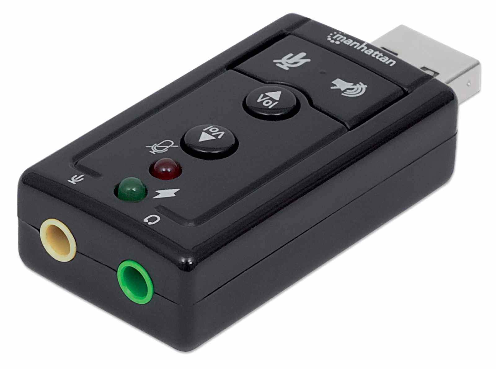 Manhattan USB-A Sound Adapter, USB-A to – image 5