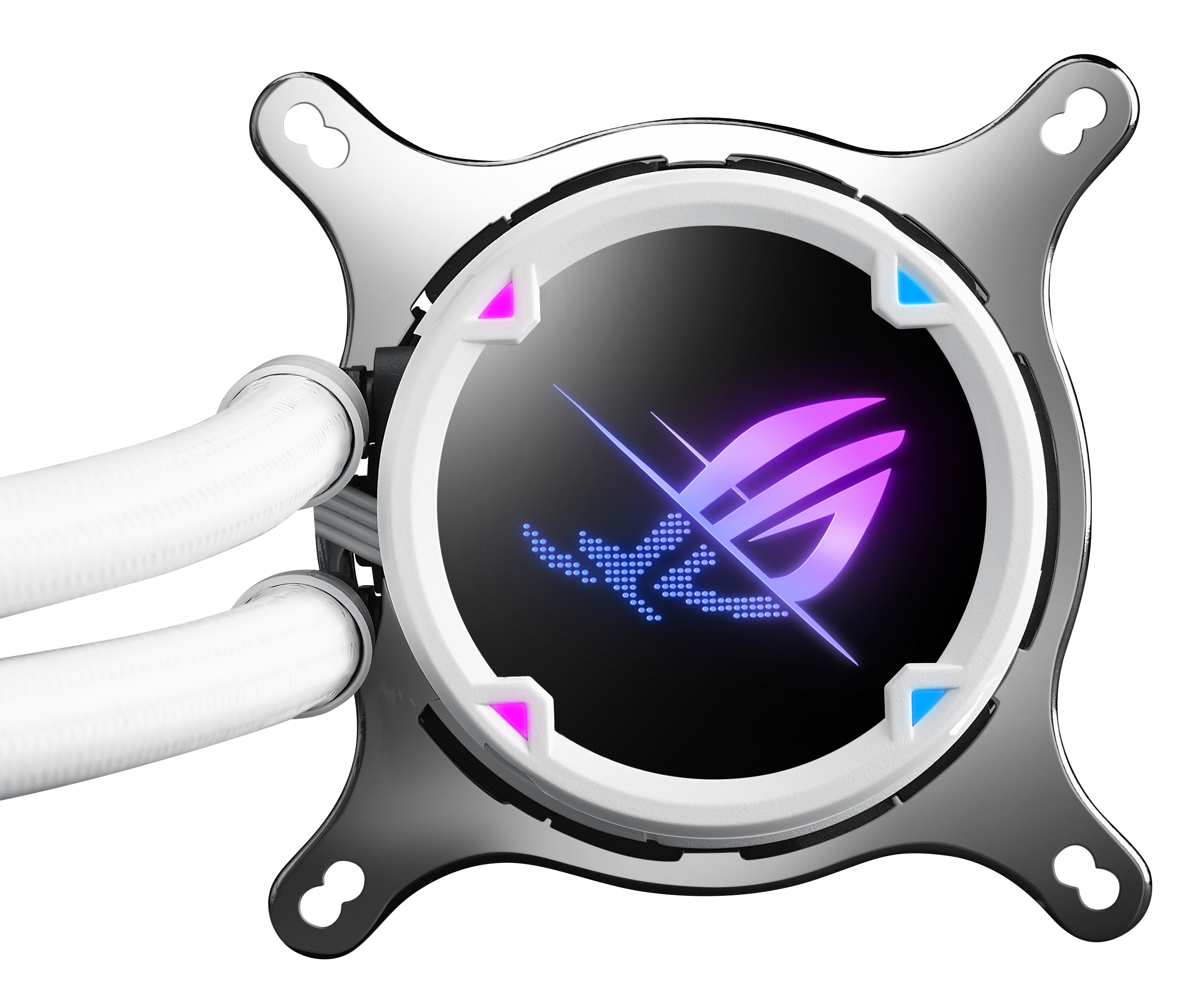 ASUS ROG Strix LC II 360 ARGB White Edition Processor All-in-one liquid cooler 12 cm Black image 2