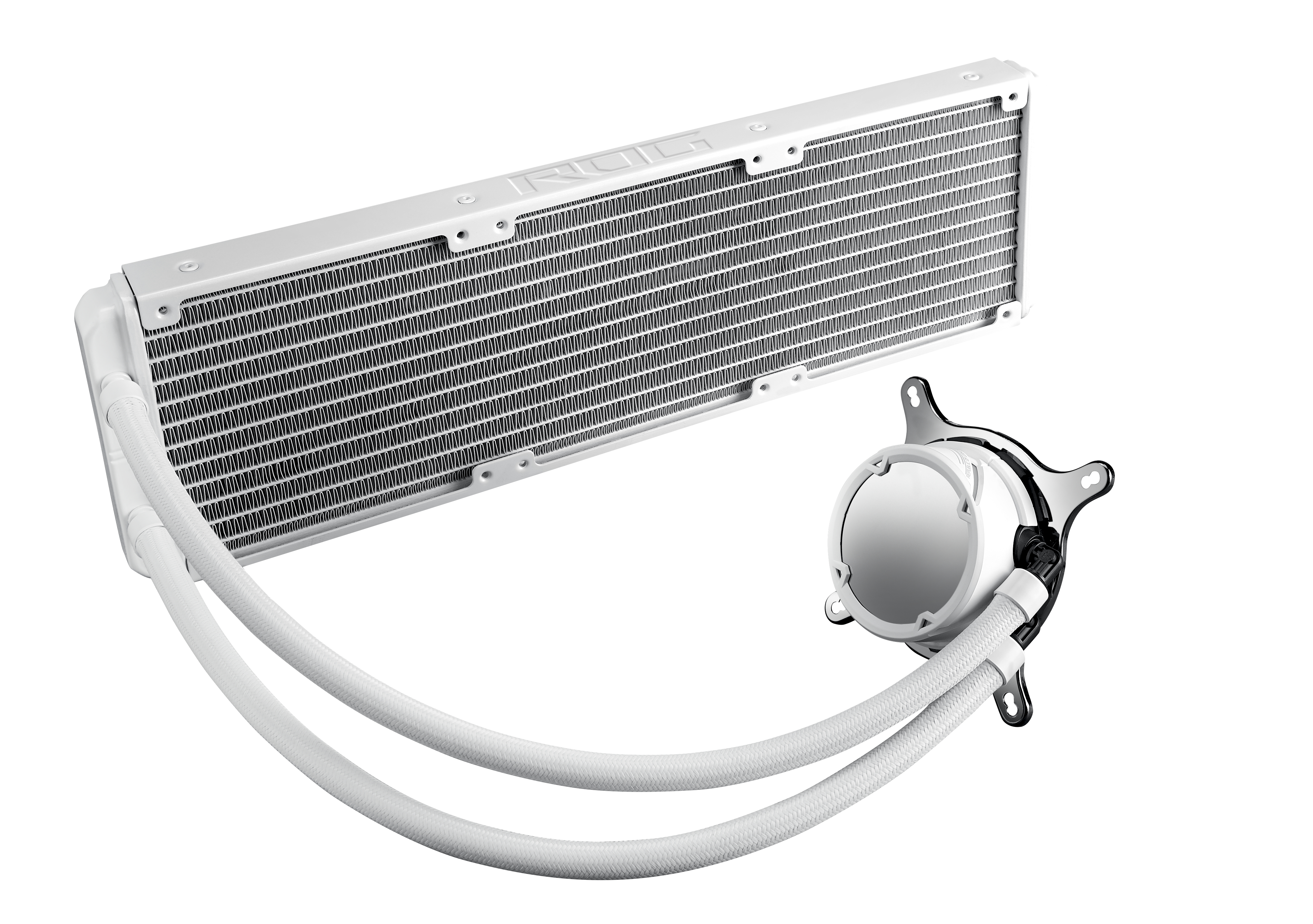 ASUS ROG Strix LC II 360 ARGB White Edition Processor All-in-one liquid cooler 12 cm Black image 4
