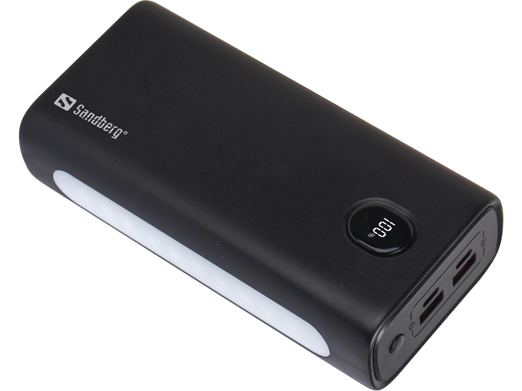 Sandberg Powerbank USB-C PD 20W 30000 Litium-Ion (Li-Ion) 30000 mAh Svart