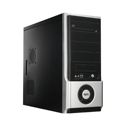 ASUS TA-951 Midi Tower Black, Silver