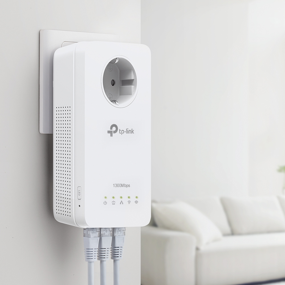 TP-Link TL-WPA8630P PowerLine network adapter 1300 Mbit/s Ethernet LAN Wi-Fi White 1 pc(s) – image 6