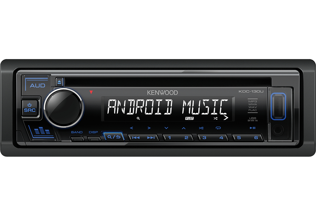 Kenwood KDC-130UB car media receiver Black – image 1