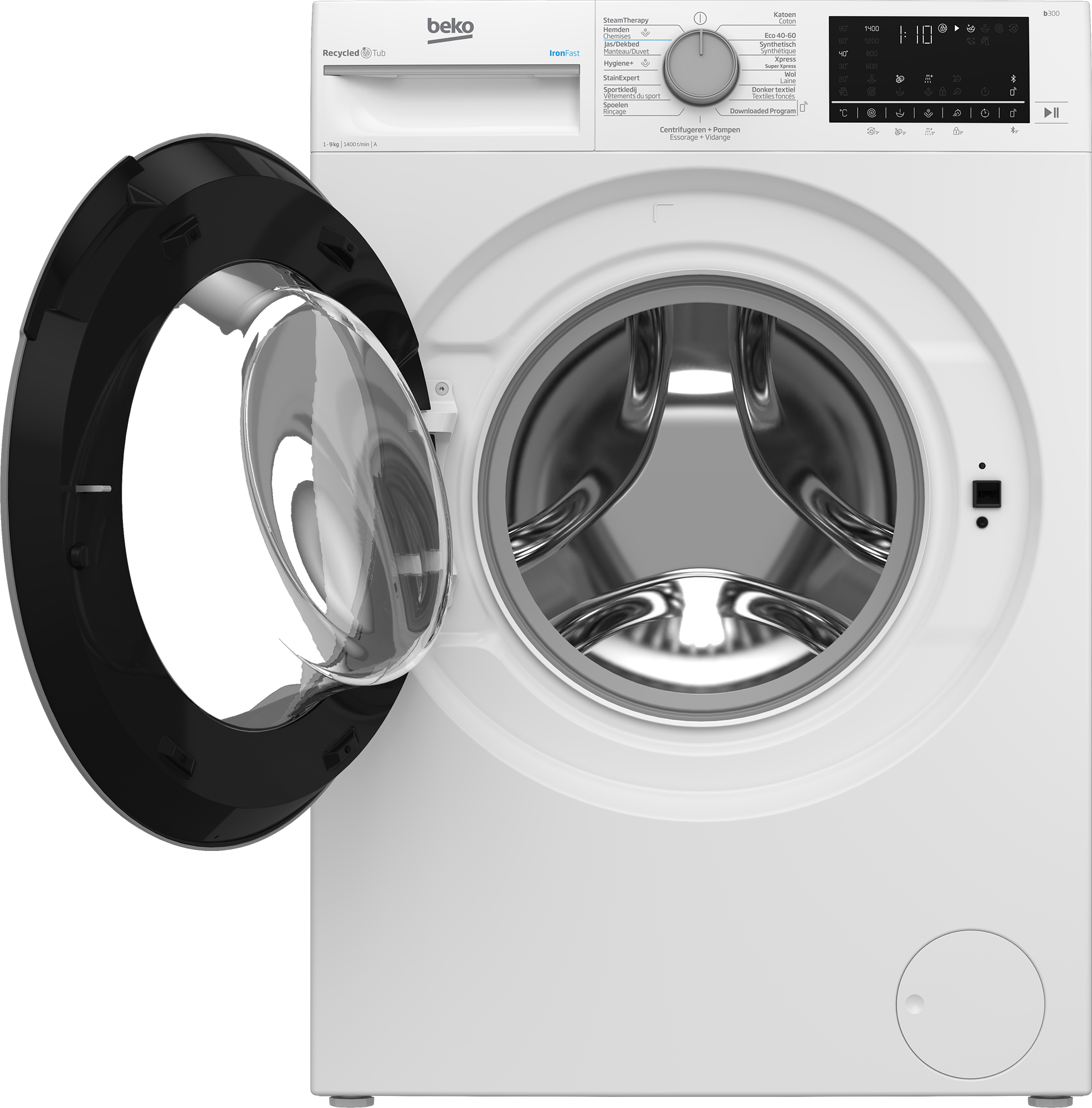 Beko B3WT5941WS washing machine Front-load – image 3