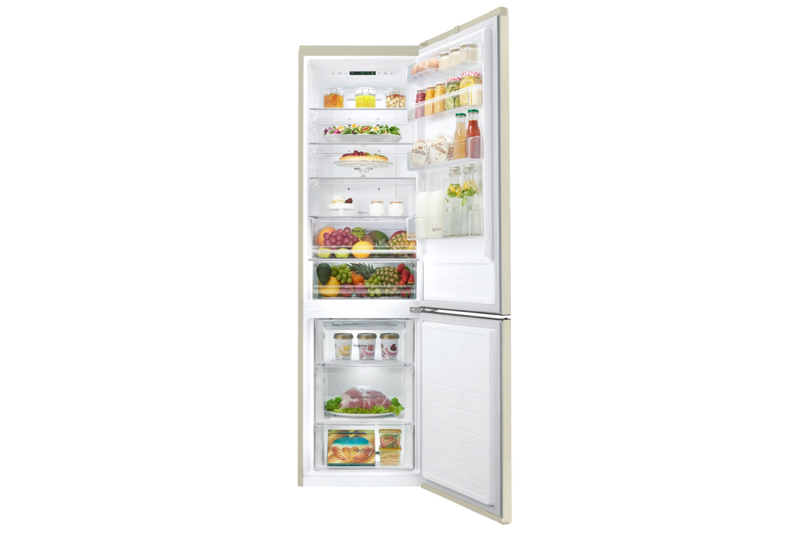 LG GBB60SEPFS fridge-freezer Freestanding – image 2