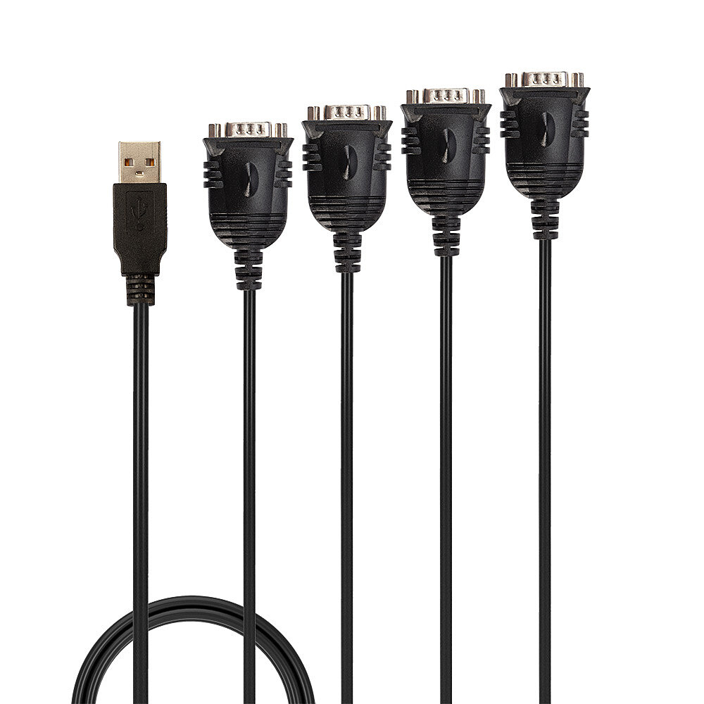 LINDY USB auf 4 Port Seriell Konverter
