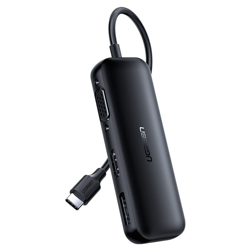 Ugreen 60568 laptop dock/port replicator Wired USB 2.0 Type-C Black