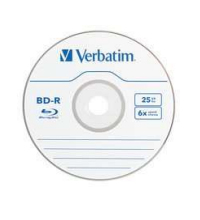 BluRay VERBATIM BDR 25 GB 6X Caja Individual 98497 - 98497