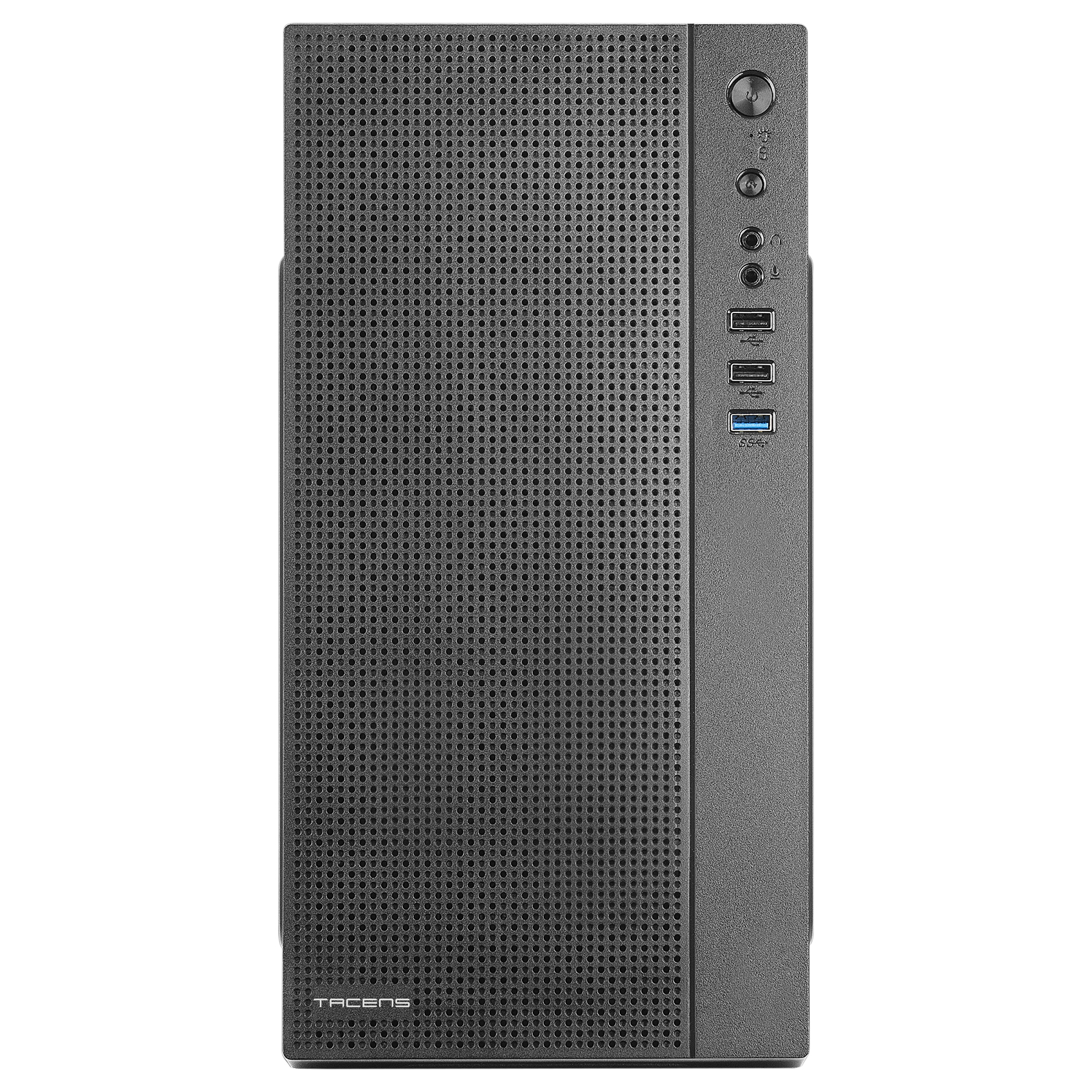 Tacens Anima AC5 Compact Micro ATX PC Case Front Mesh Cooling USB 3.0 Black image 2