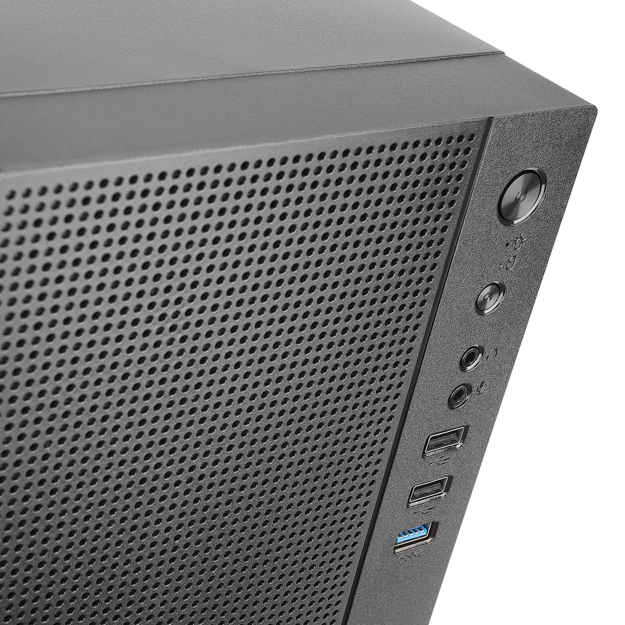 Tacens Anima AC5 Compact Micro ATX PC Case Front Mesh Cooling USB 3.0 Black image 3