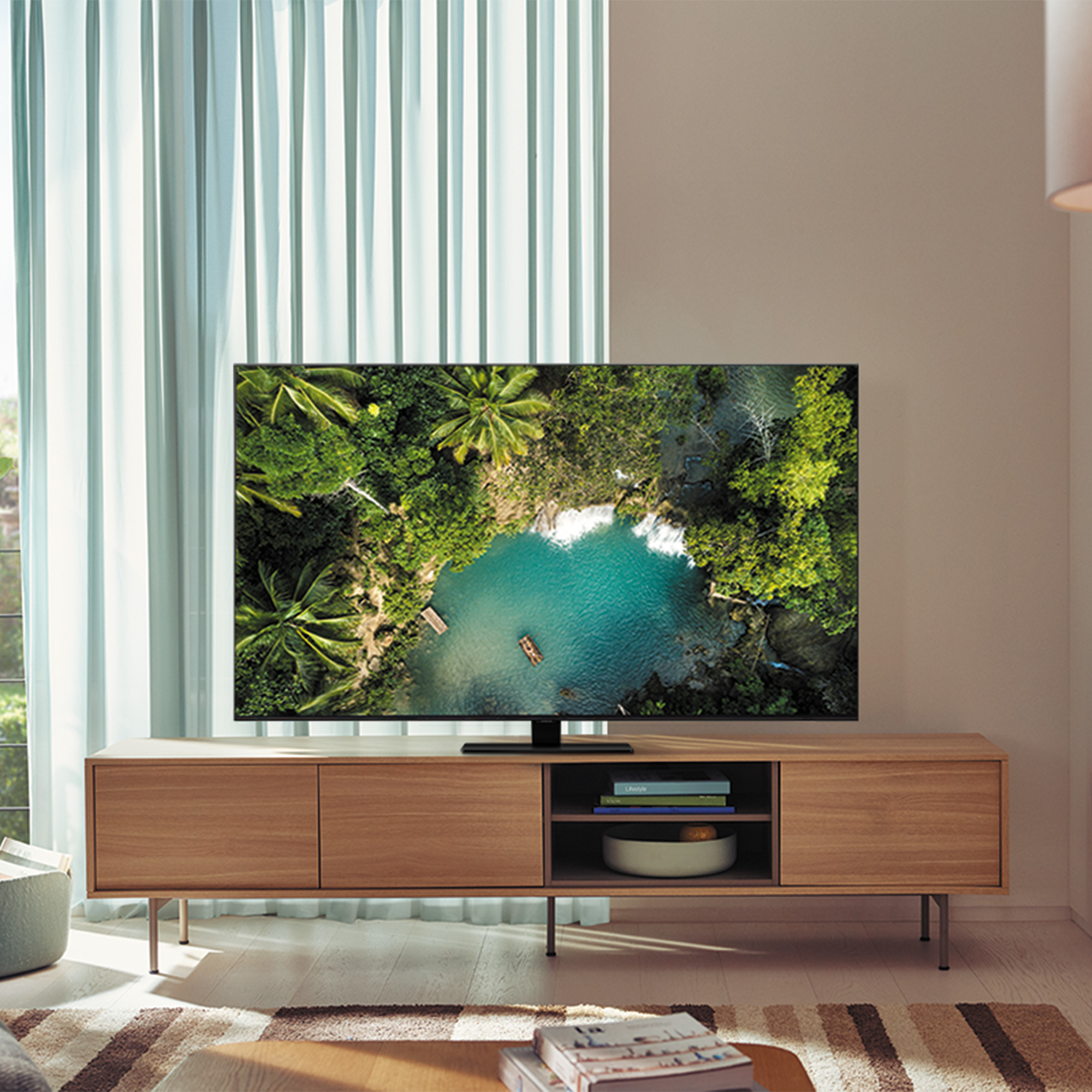 SAMSUNG QE55Q80B TV QLED 4K UHD 55 (140 cm) Smart TV Dalle 100Hz HDMI 2.1 Dolby Atmos — photo 17