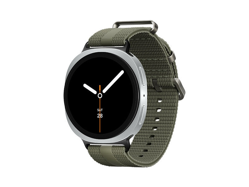 Samsung Galaxy Watch 8, Bluetooth, 44mm, Sport Band, White, S/M + Athleisure Band, Green, S/M – image 1