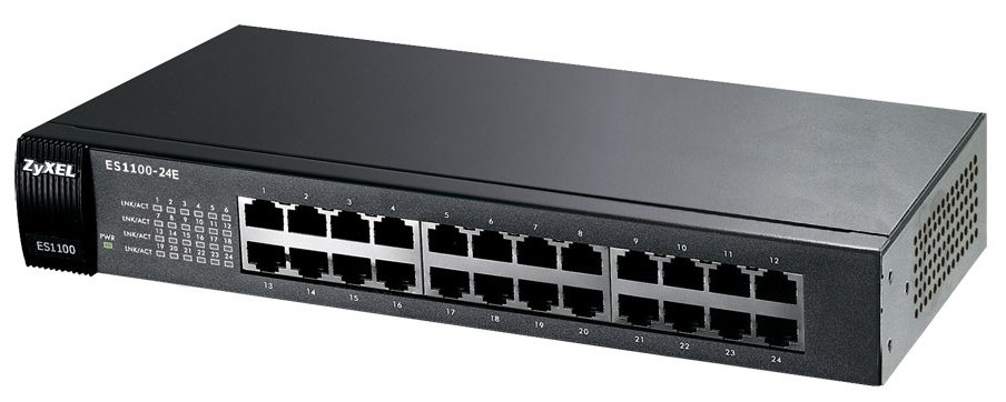 Zyxel ES1100-24E Unmanaged Black