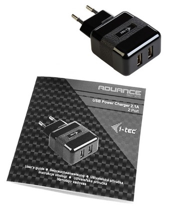 i-tec CHARGER2P10W mobile device charger Mobile phone, Tablet, Smartphone Black AC Indoor – image 5