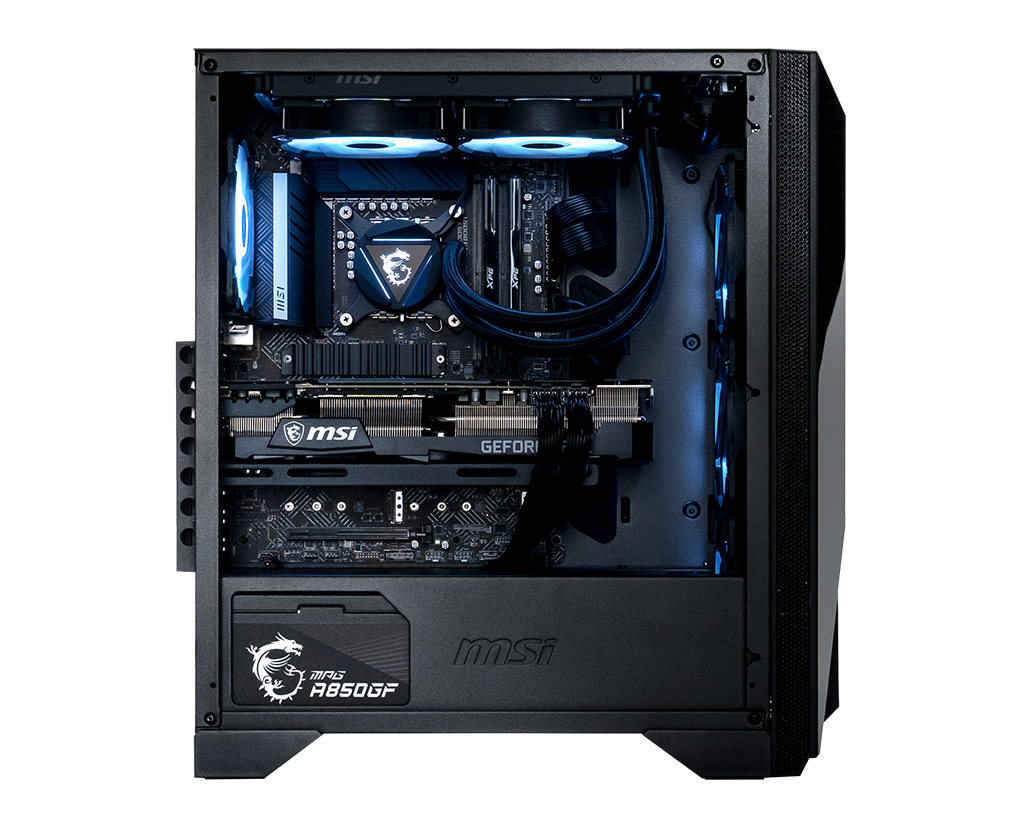 MSI Aegis R 13NUC7-475US Intel® Core™ i7 i7-13700F 16 GB DDR5-SDRAM 1 TB SSD NVIDIA GeForce RTX 4060 Windows 11 Home Desktop PC Black image 4