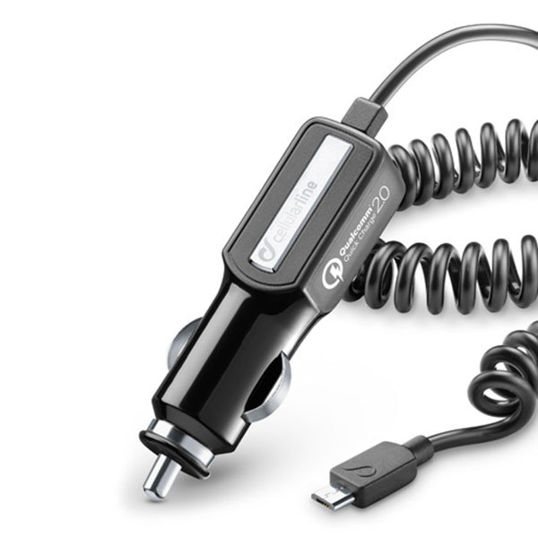 Cellularline CBRMUSBQUALCOMK Smartphone Black Cigar lighter Auto – image 1