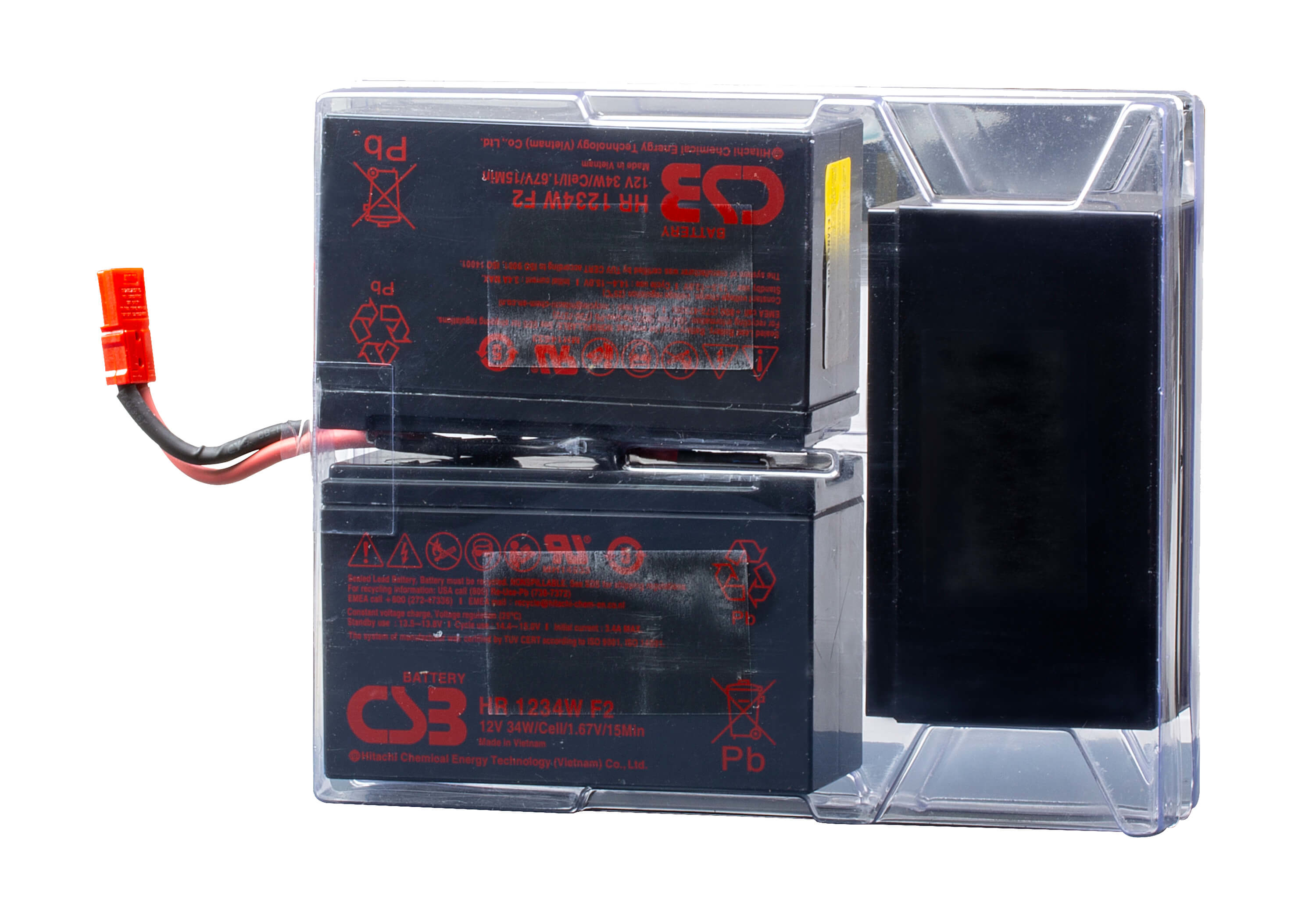ATEN - UPS battery (internal) - pack - 3 x battery - Lead Acid - 9 Ah - black