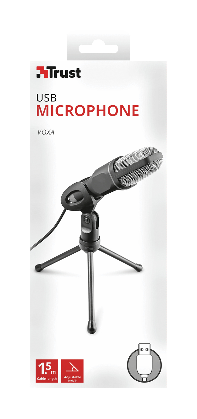 Trust Voxa Black PC microphone – image 6