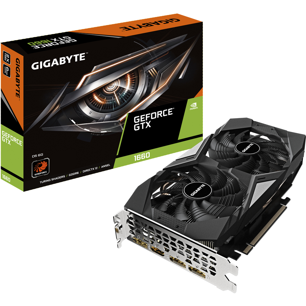 GIGABYTE GV-N1660D5-6GD graphics card NVIDIA GeForce GTX 1660 – image 7