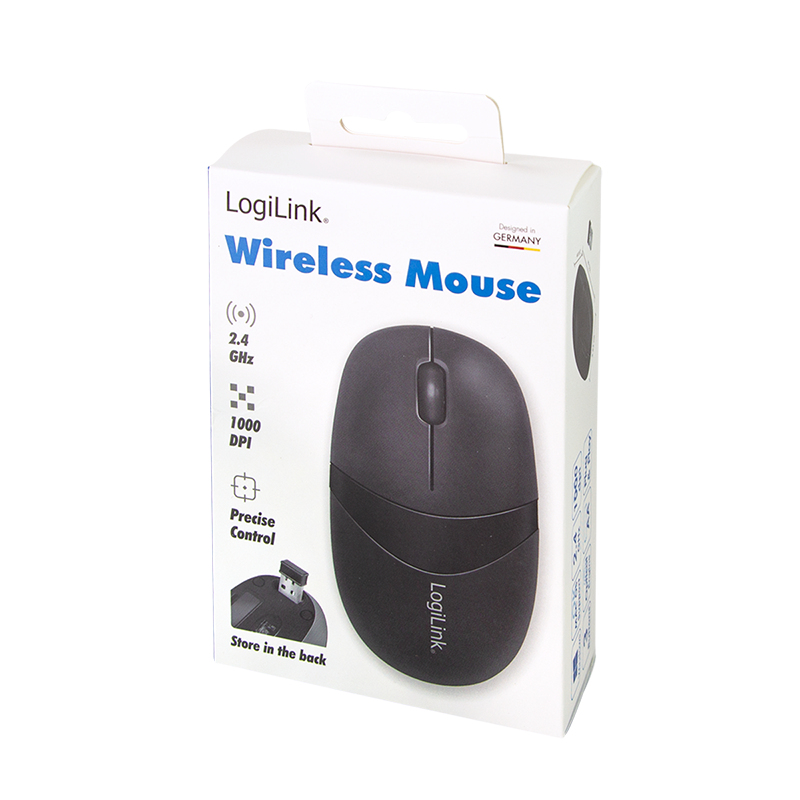 LogiLink ID0069 mouse Home Ambidextrous RF Wireless Optical 1000 DPI – image 7