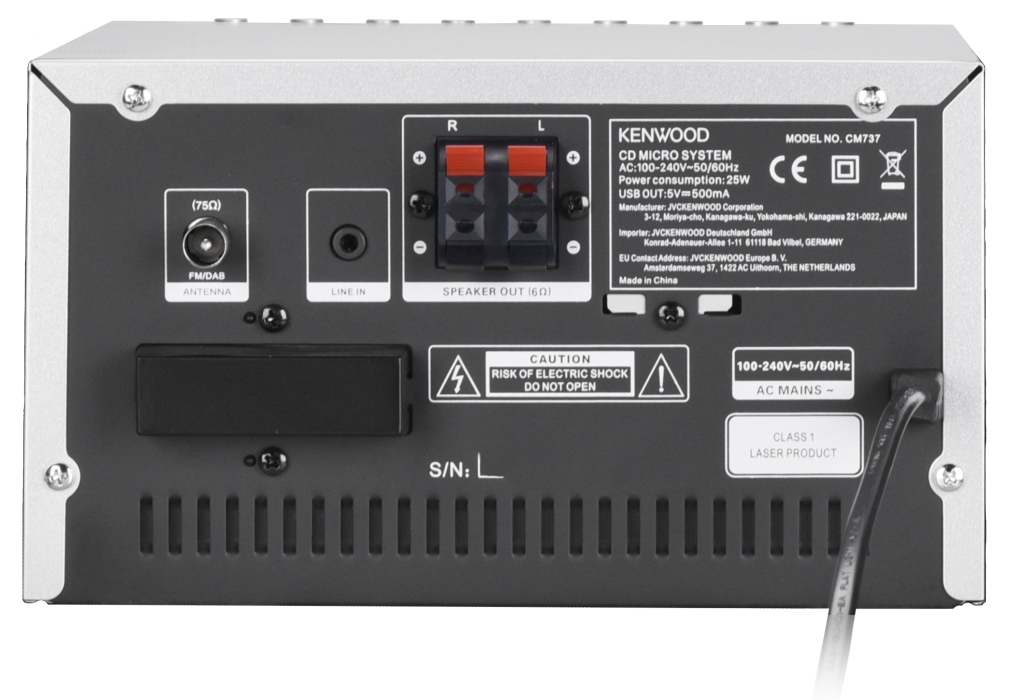 Kenwood M-7000S-S Home audio mini system – image 3