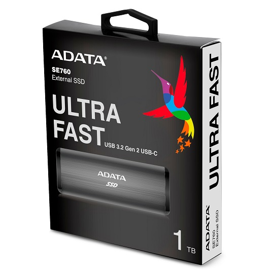 ADATA SE760 1 TB USB Type-C 3.2 Gen 2 (3.1 Gen 2) Titanium – image 5